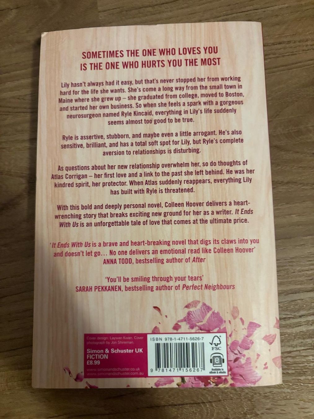 Bücher: It ends with us - Coleen Hoover – Gebraucht aus Niederteufen von alb_86bm 1