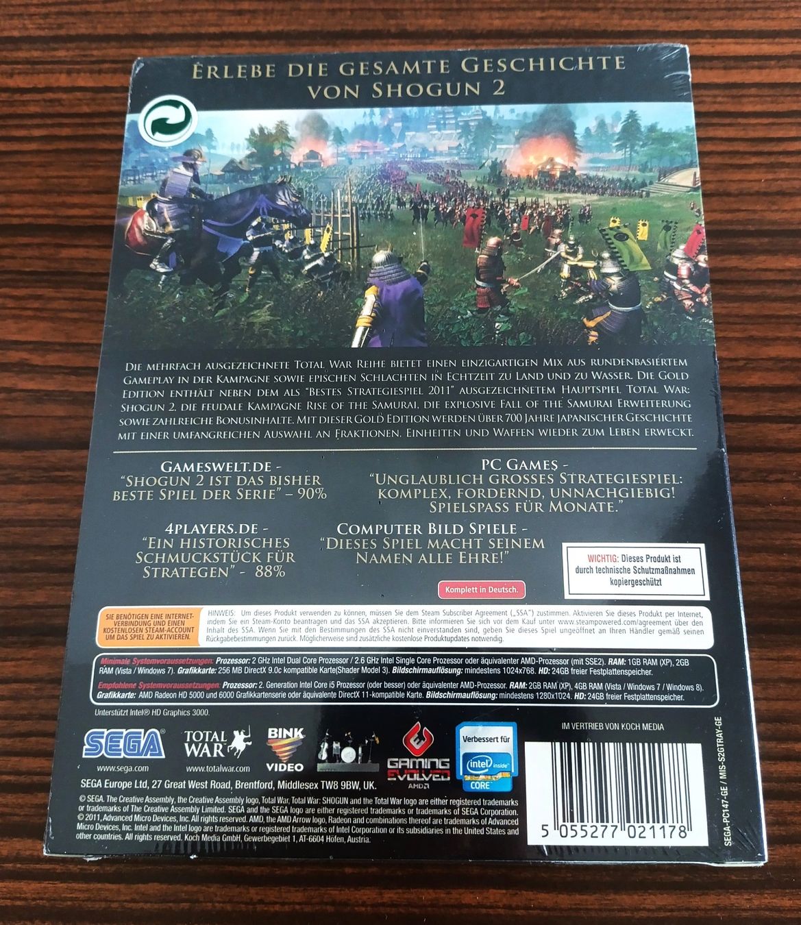 Microsoft Giochi: Total War Shogun 2 Gold Edition NEU, PC Game – Nuovo e nell'imballaggio originale da Wil SG venduto da Donaldus 2