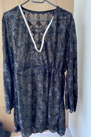 Strandkleid / Badekleid SOGNO D’ORO L schwarz