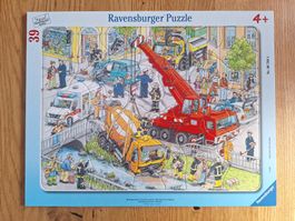 Ravensburger Puzzle Rettungseinsatz 39 Teile gebraucht