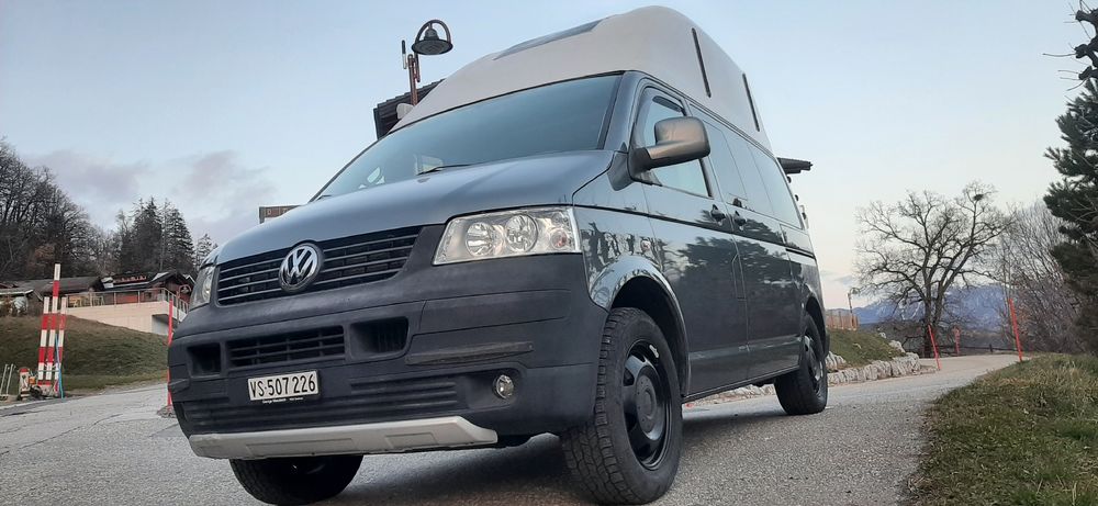 vw t5 van camper 4motion 130cv 2.5 tdi bloquage diff