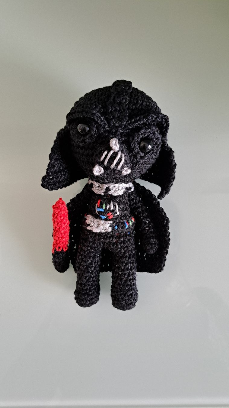 Statuette: Darth Vader Star Wars Figur Amigurumi – Nuovo (secondo la descrizione) da Wiedlisbach venduto da 6433