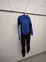 Tribord Neoprenanzug 4/3mm blau schwarz gebraucht
