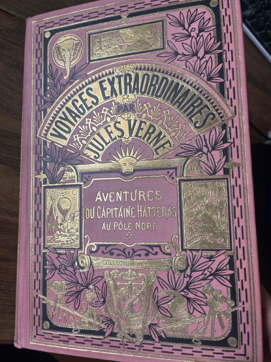 Libri: Jules Vernes Aventures du Capitaine Hatteras - Hetzel – Usato da Botyre (Ayent) venduto da KR1966