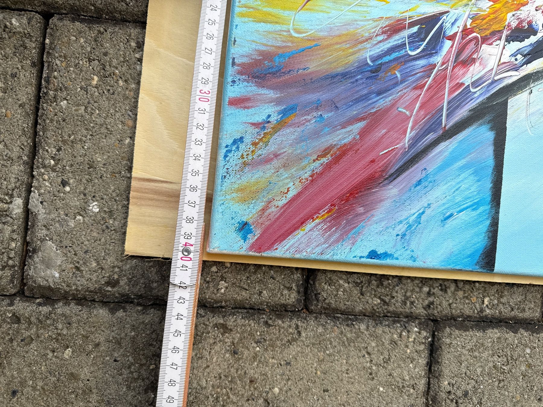 Dipinti: Abstraktes Acrylgemälde bunt – Usato da Hägendorf venduto da ram_qjv8 1