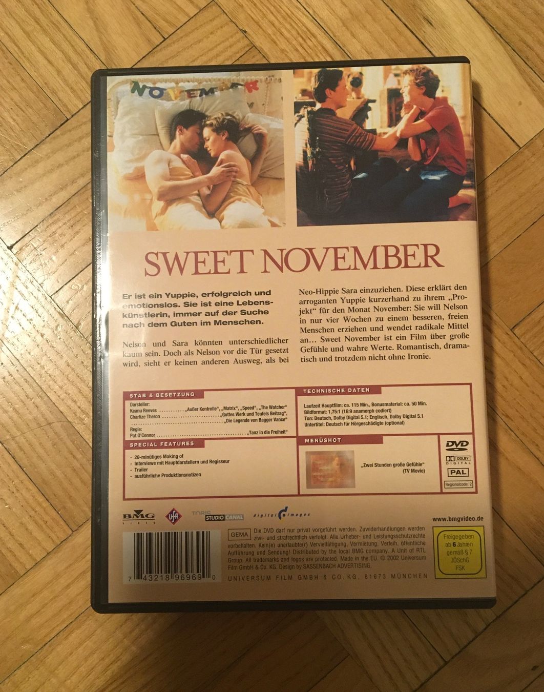 Tutti i DVDs: Sweet November – Usato da Urdorf venduto da mat_8hvl 1