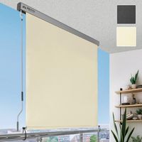 Aussen-Senkrechtmarkise 180x250 beige