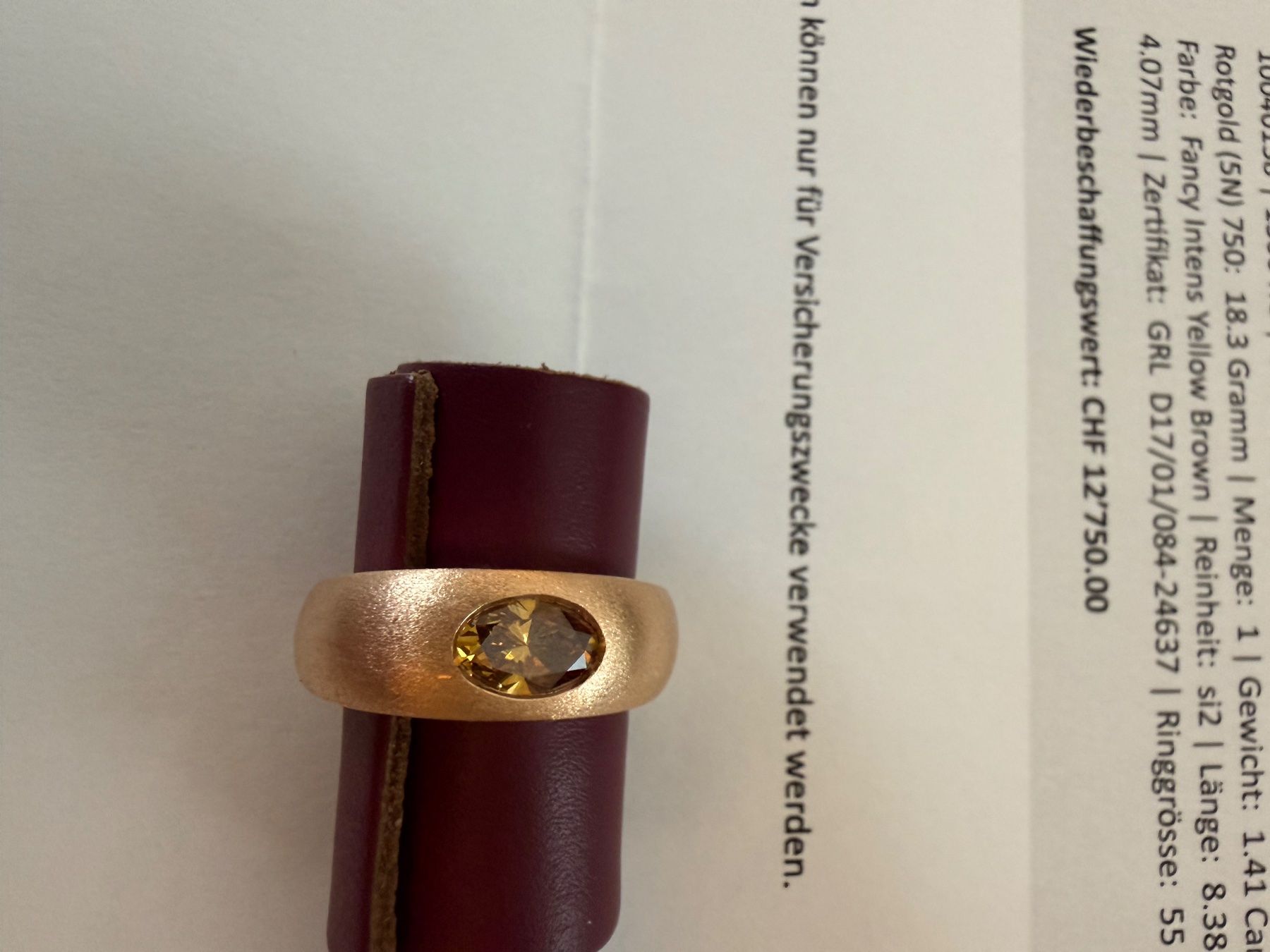 Anelli: Ring Rotgold von Beyer – Nuovo (secondo la descrizione) da Schlieren venduto da Limmat17 1