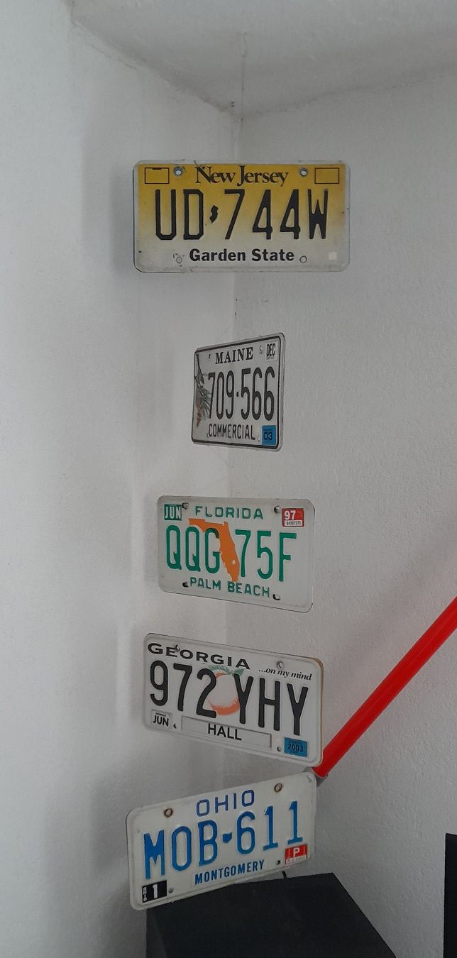 Schilder: USA License plate - Nummernschilder - Mobile – Gebraucht aus Liesberg von Ragged 2