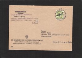 Eidg. Getreideverwaltung , Dienstmarke SBK Nr.53 , 1947