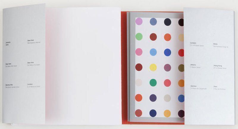 Cartoline postali: Damien Hirst - 10 original postcard set – Nuovo e nell'imballaggio originale da Petit-Lancy venduto da Art_Collector 2