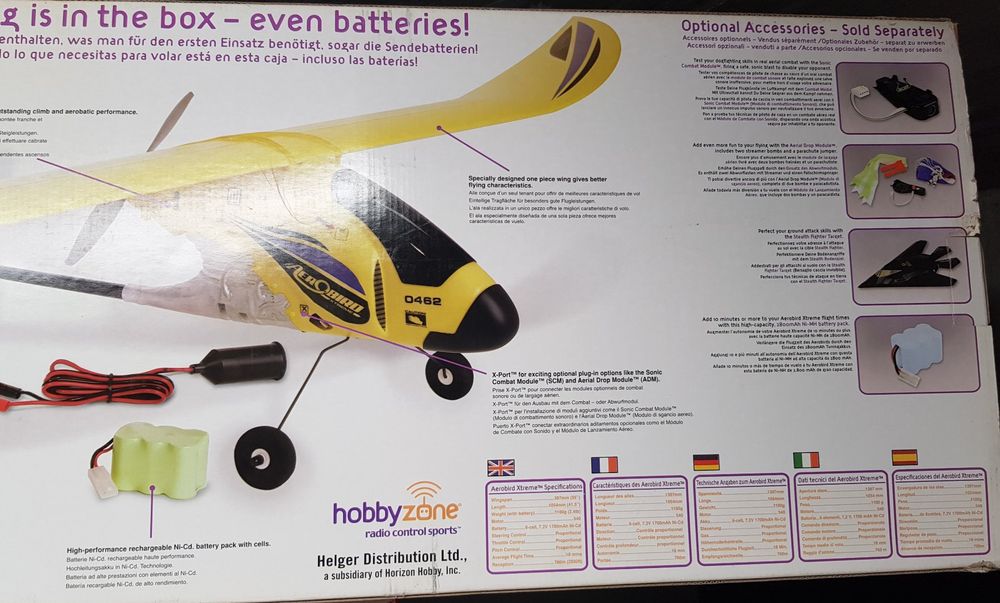 Hobbyzone aerobird best sale