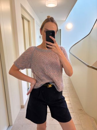 Pull en maille mohair –Massimo Dutti taille M