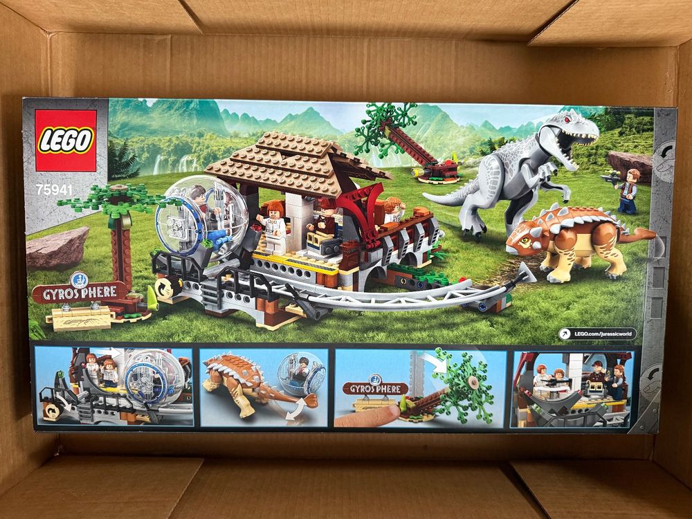 Lego 75941 Jurassic World - Indominus Rex vs. Ankylosaurus (Neu und ...
