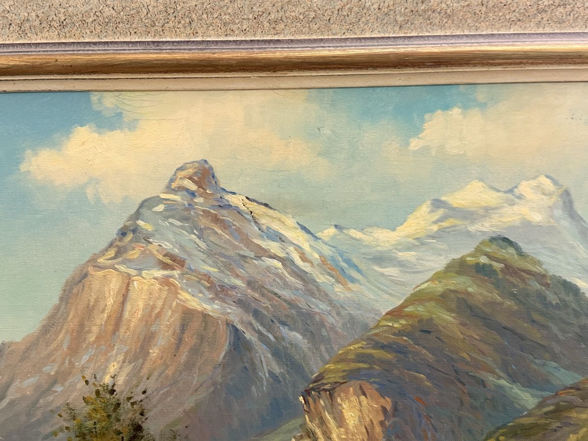 Gemälde: C. Marvin - Ölgemälde - Landschaft – Gebraucht aus Solothurn von NUVICO 3