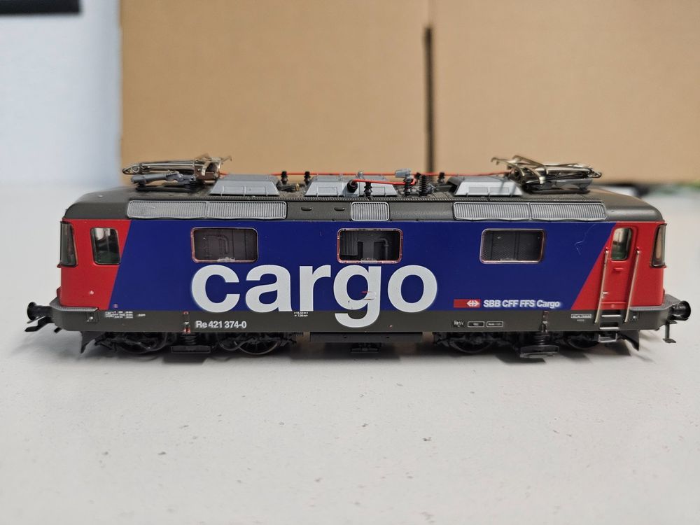 Märklin lok Re 421 374-0 CARGO Digital dès 1.-fr (Gebraucht) in ...