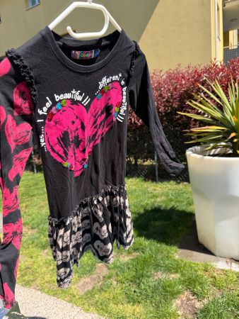 Desigual Mädchen Kleid, 11/12 Jahre - top zustand