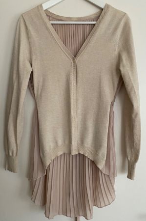 Jacke in Beige/Nude, Gr. One Size