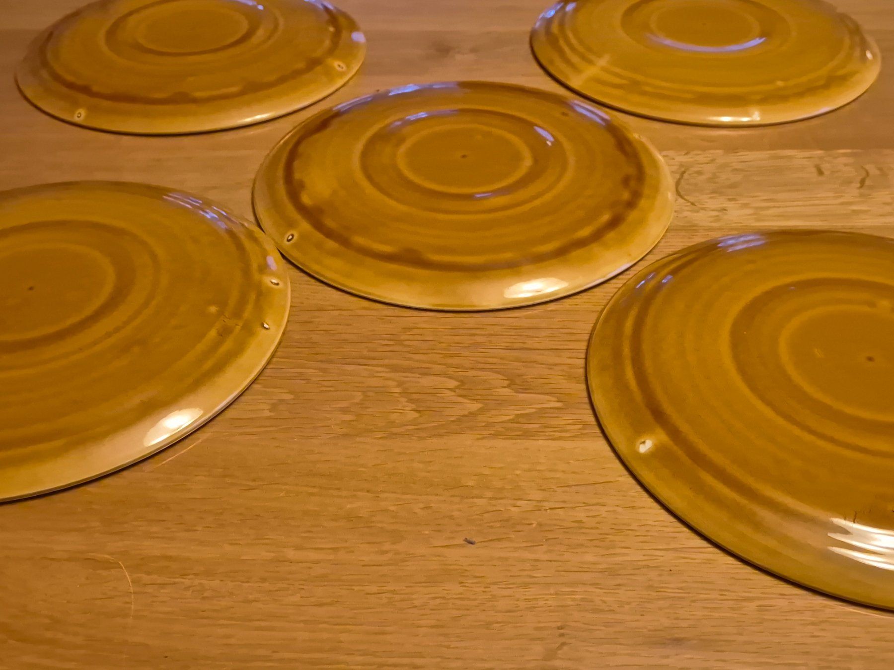 Piatti: 5 plats décoratives – Usato da Monthey venduto da McAuthor 5