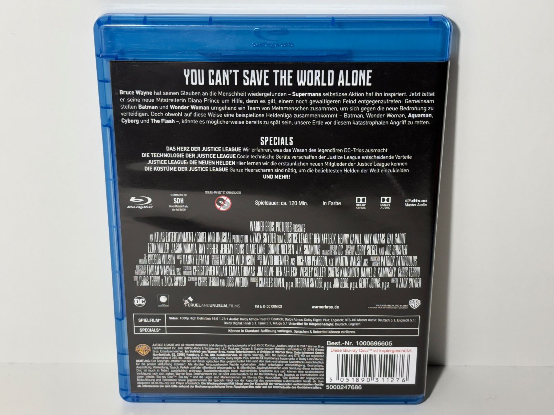 Tutti i DVDs: DC Justice League Blu Ray – Usato da Wilderswil venduto da Sstriker 1
