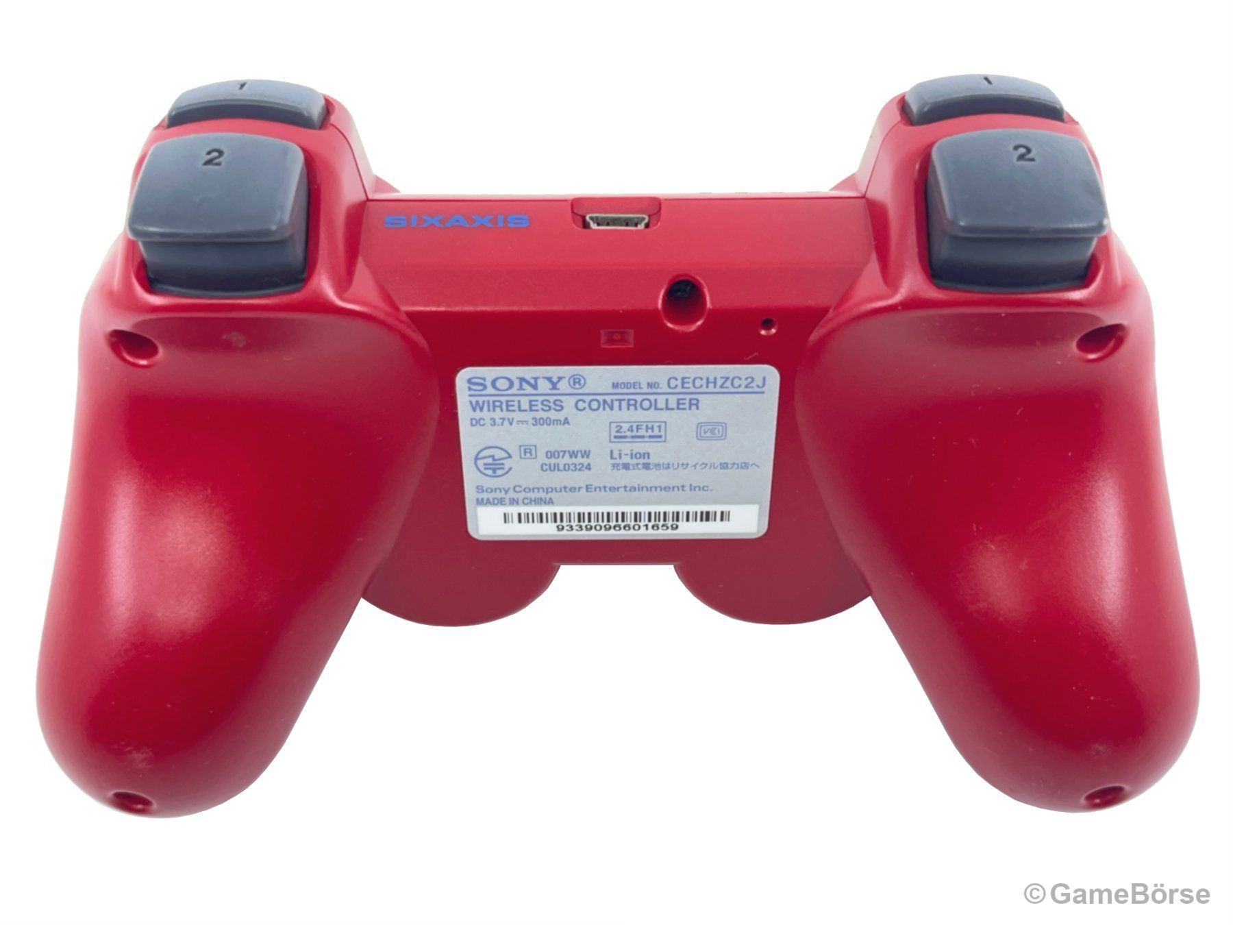 Sony Controller: PS3 Controller Original Rot – Gebraucht aus Stettfurt von GameBoerse 1