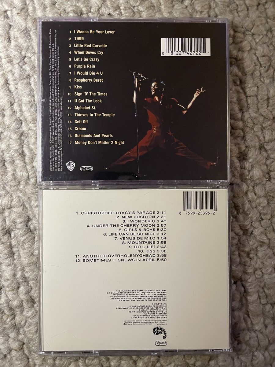 CDs: 2x Prince – D'occasion à Reinach AG par trigger7811 2