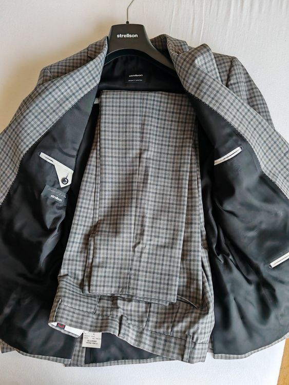 UNINUKOO Herren-Sportmantel – Schmale Passform, Gekerbtes Revers, Aus Polyester/Viskose