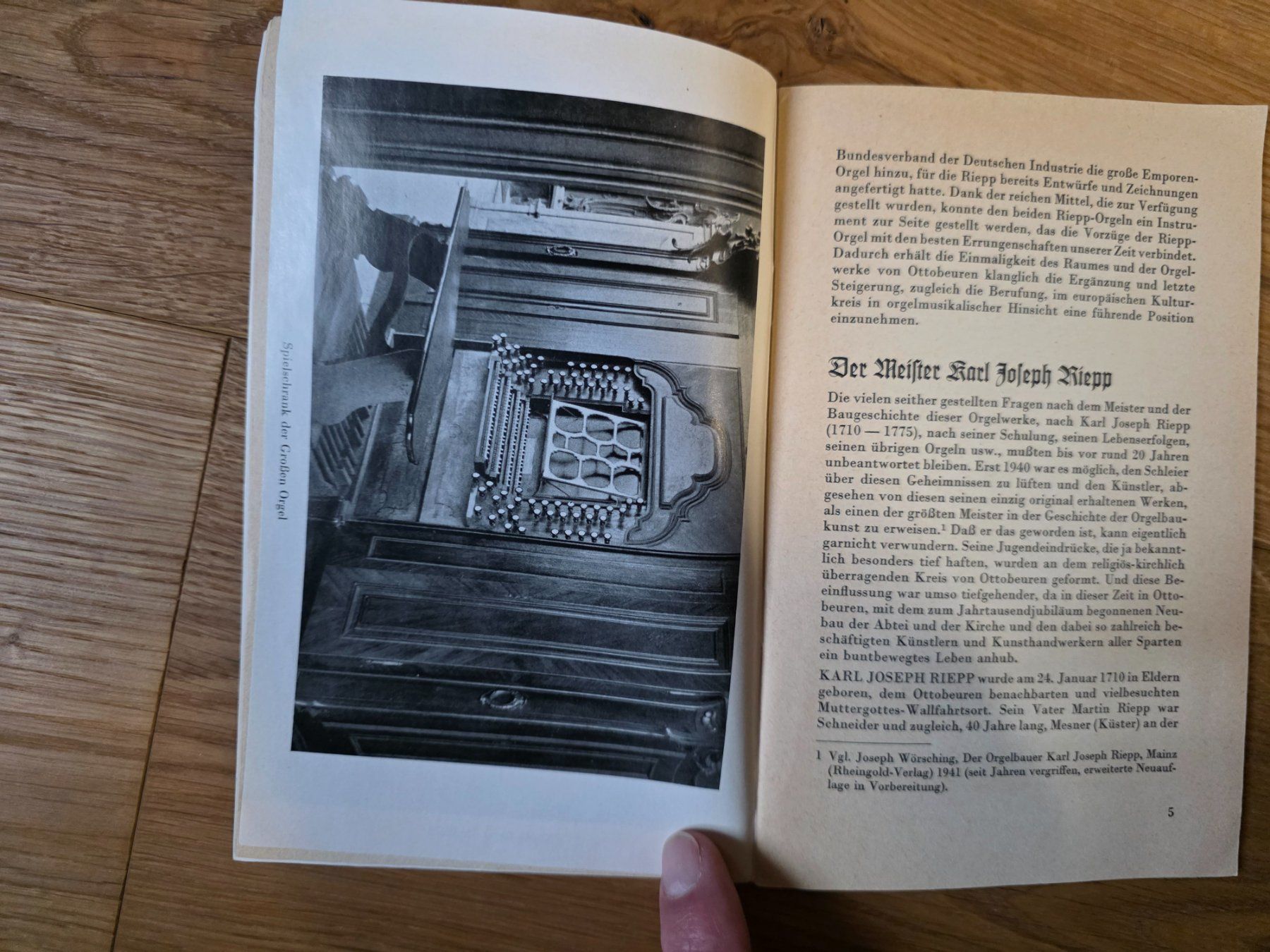 Libri: Die Orgel Werke der Abtei Ottobeuren - 1959 – Usato da Walterswil BE venduto da Lonitti 6