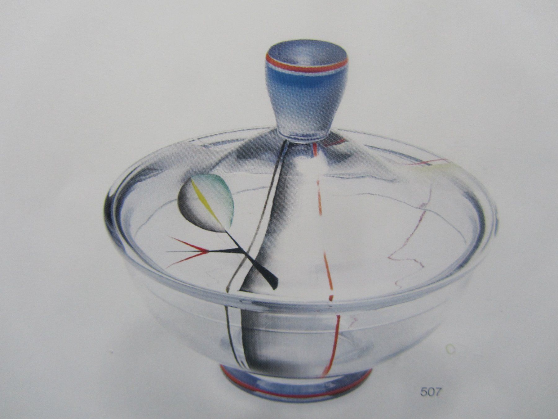 Bicchieri: Glas der Avant-Garde-Haida um 1935 – Usato da Luzern venduto da Lucernauno