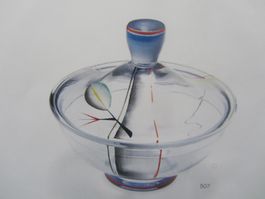 Glas der Avant-Garde-Haida um 1935