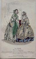 Antike Lithographie, Mode, Paris, um 1840