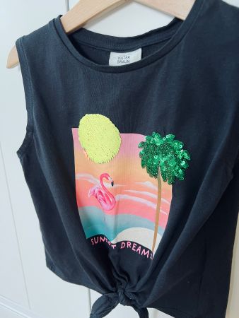 H&M, Top, schwarz, 104, Dieter Braun