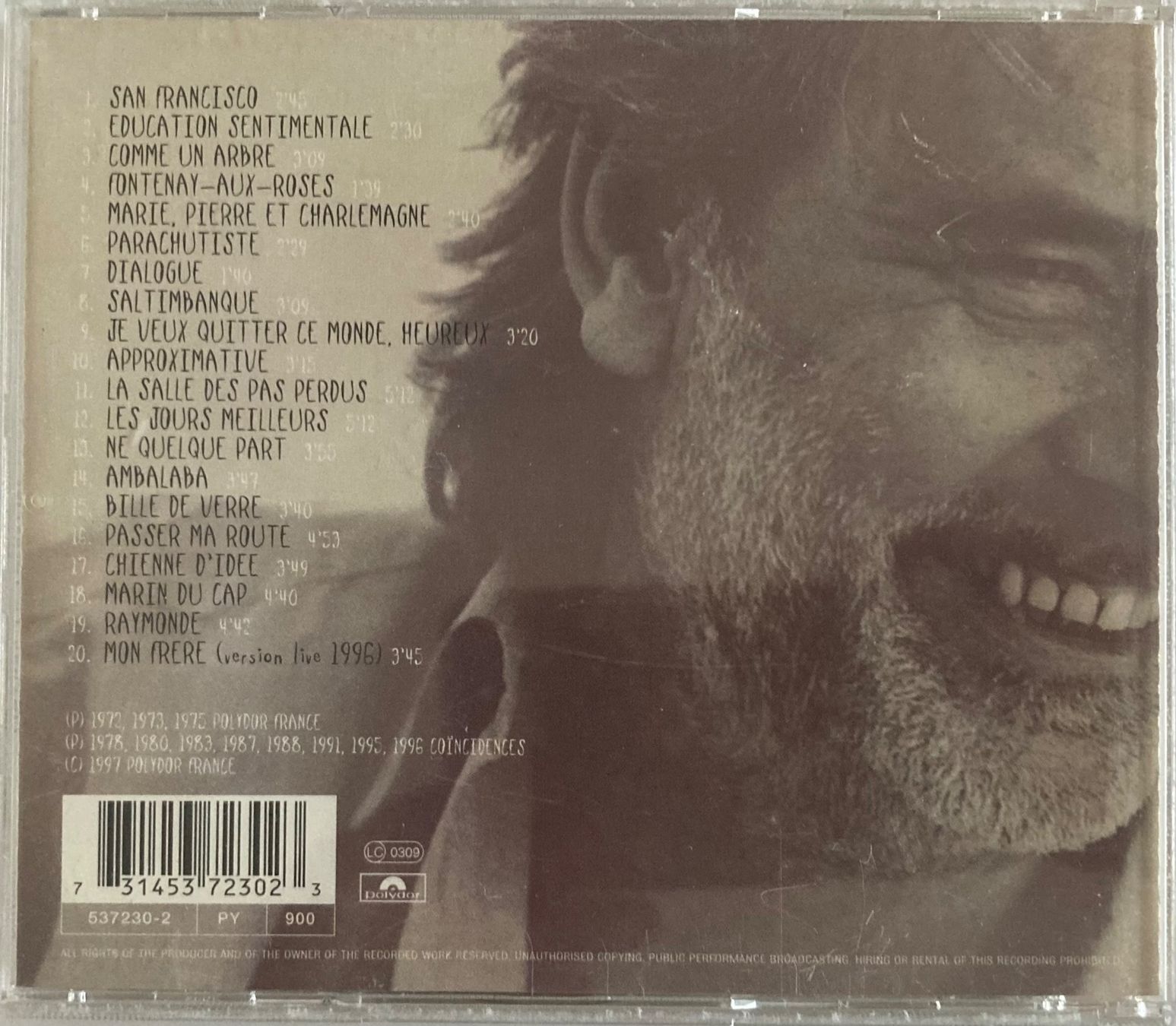 CD: MAXIME LE FORESTIER - "ESSENTIELLES" – Usato da Poliez-Pittet venduto da Newtown-Records 1