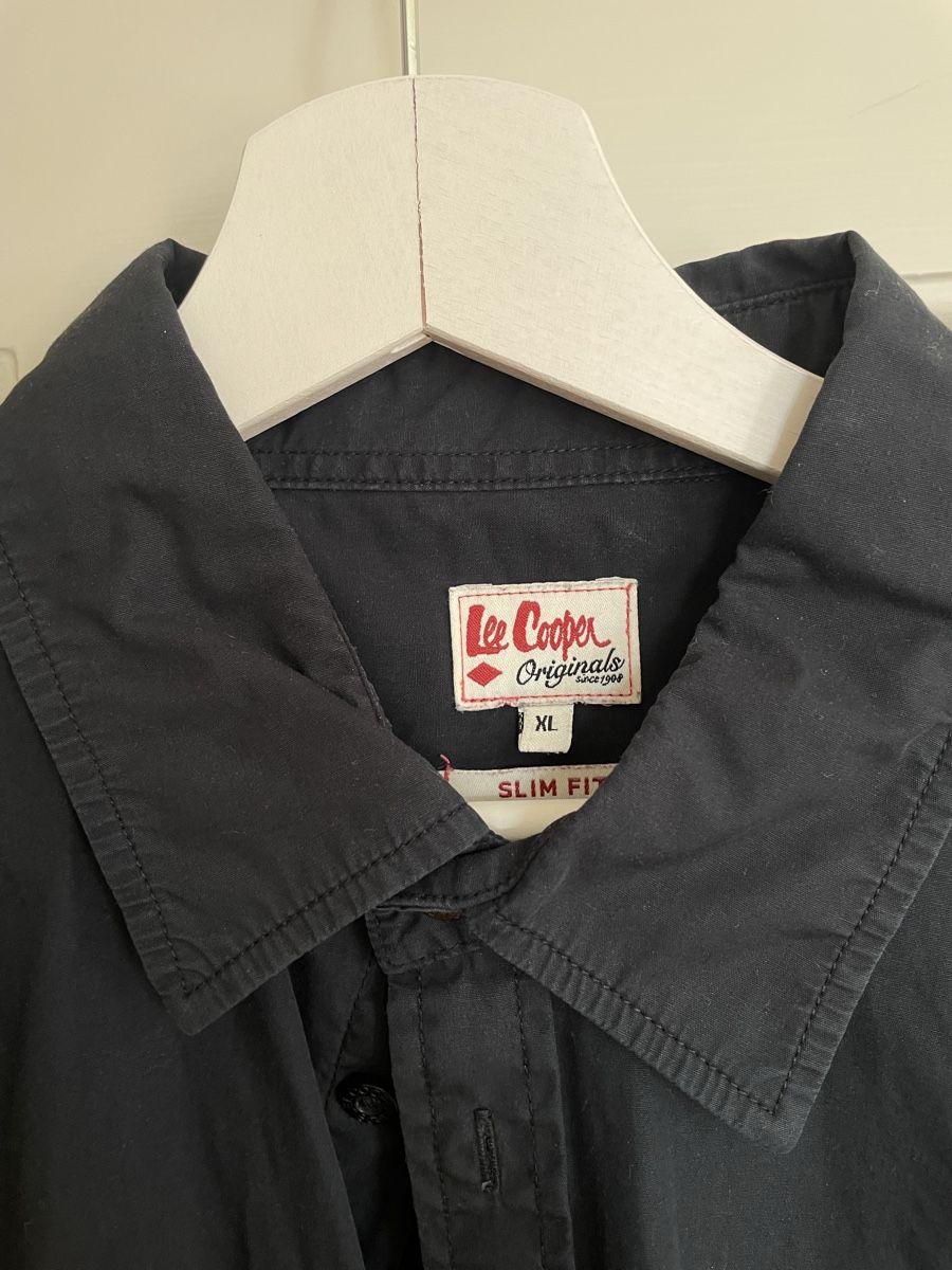 Lee Camicie: Lee Cooper Hemd schwarz Gr.XL – Usato da Zürich venduto da katidust 2