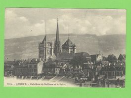 Genéve - Cathédrale de St.Pierre et le Salève