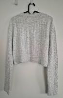 Pullover mit Zopfmuster, Gr. L