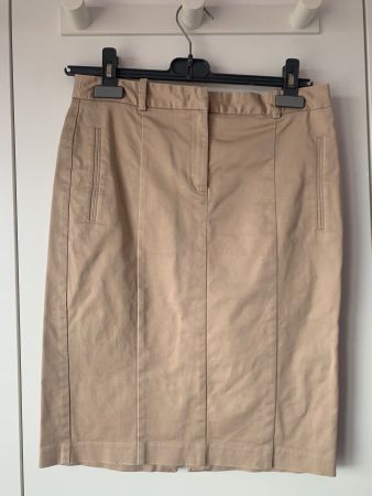 Jupe de tailleur Zara Basic taille S beige