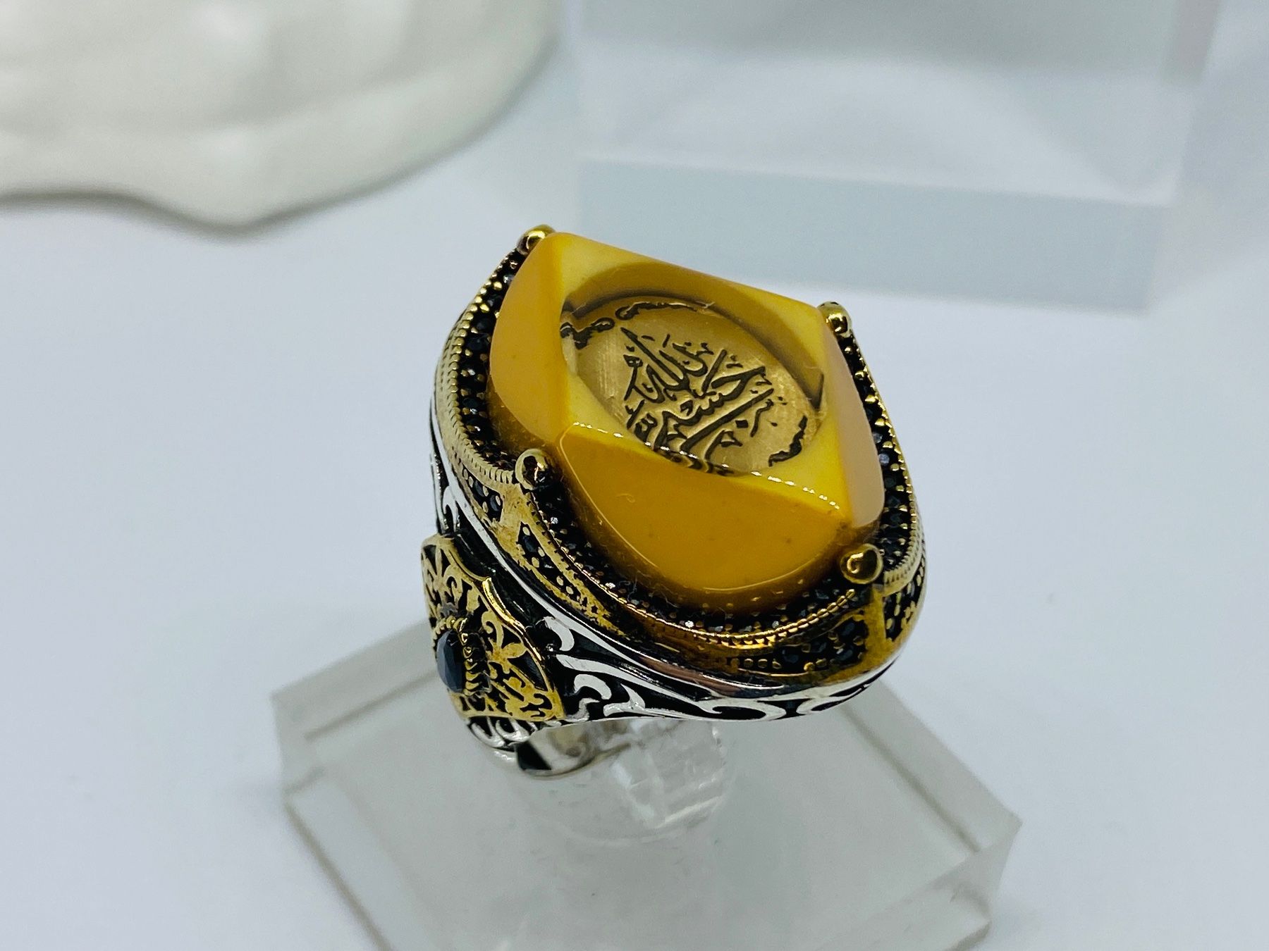 Ringe: Islamischer Ring aus 925 er Silber. – Neu und originalverpackt aus Windisch von Zeta2018 3