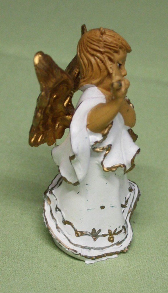 Figuren: 2 Engel mit Querflöte und Harfe – Gebraucht aus Flüelen von Alt-und-Neu 3