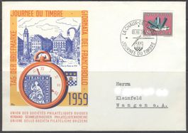 Tag der Briefmarke 1959 La Chaux de Fonds, Brief