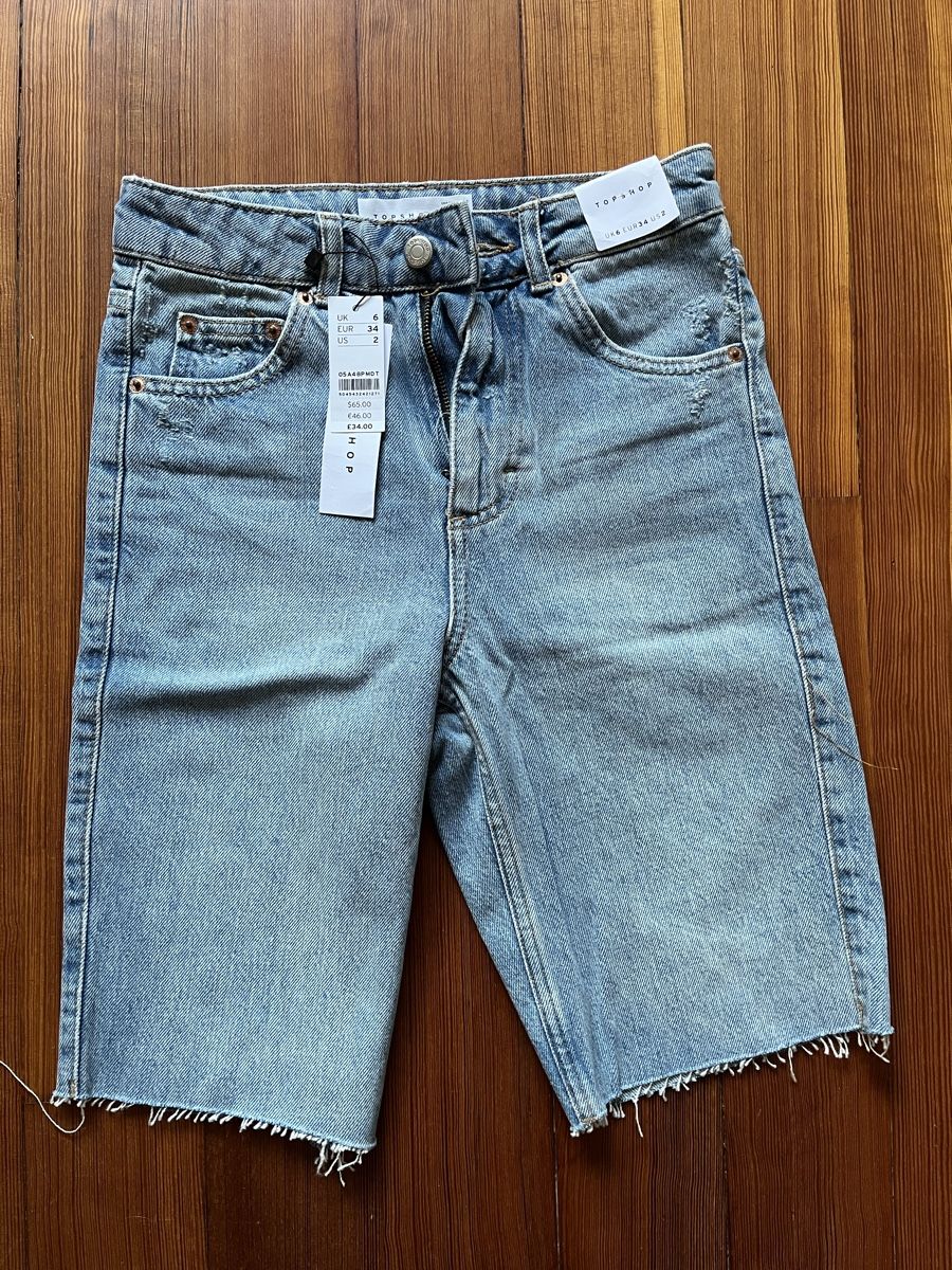 Topshop Jeans: Shorts – Nuovo e nell'imballaggio originale da Kriens venduto da seaside_anchor