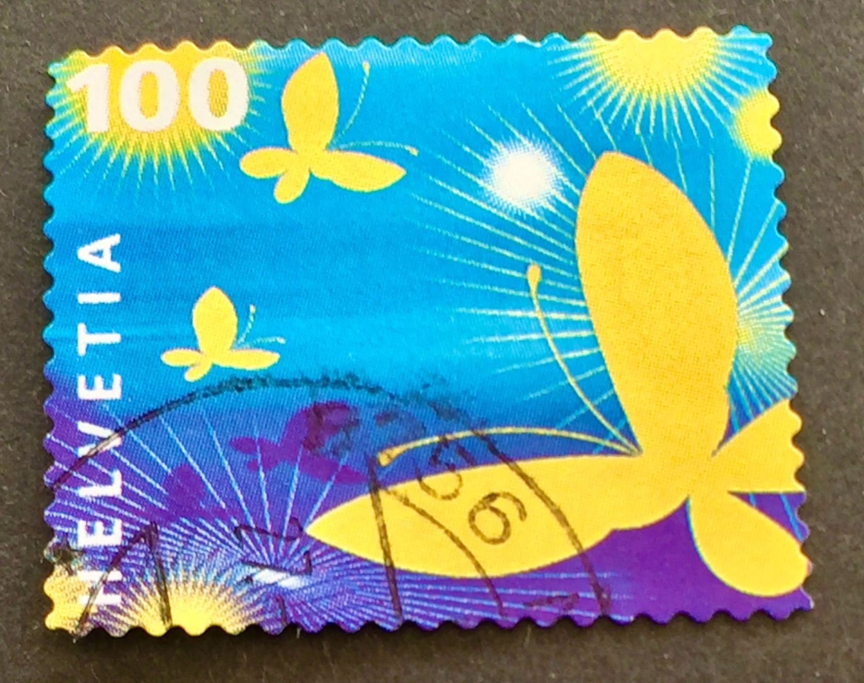 Alle Briefmarken: Nr.1167 SCHMETTERLINGE 2005 Grußmarken GESTEMPELT    – Gebraucht aus Aarau von Billa007