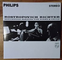 Beethoven Sonatas Piano Cello Rostropovitch Reson PHS 2-920