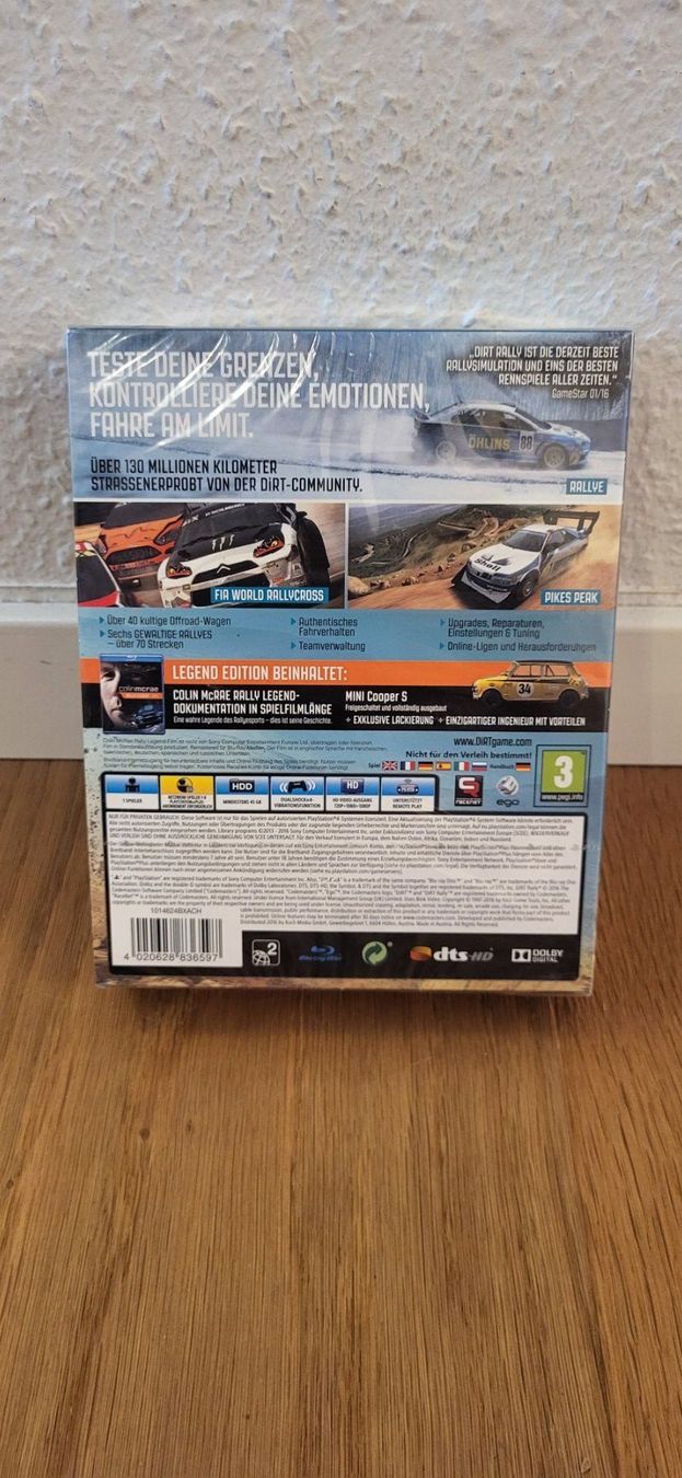 Sony Giochi: PS 4 - Dirt Rally Originalverpackt – Usato da Münsingen venduto da DigitaleSpielecke 1