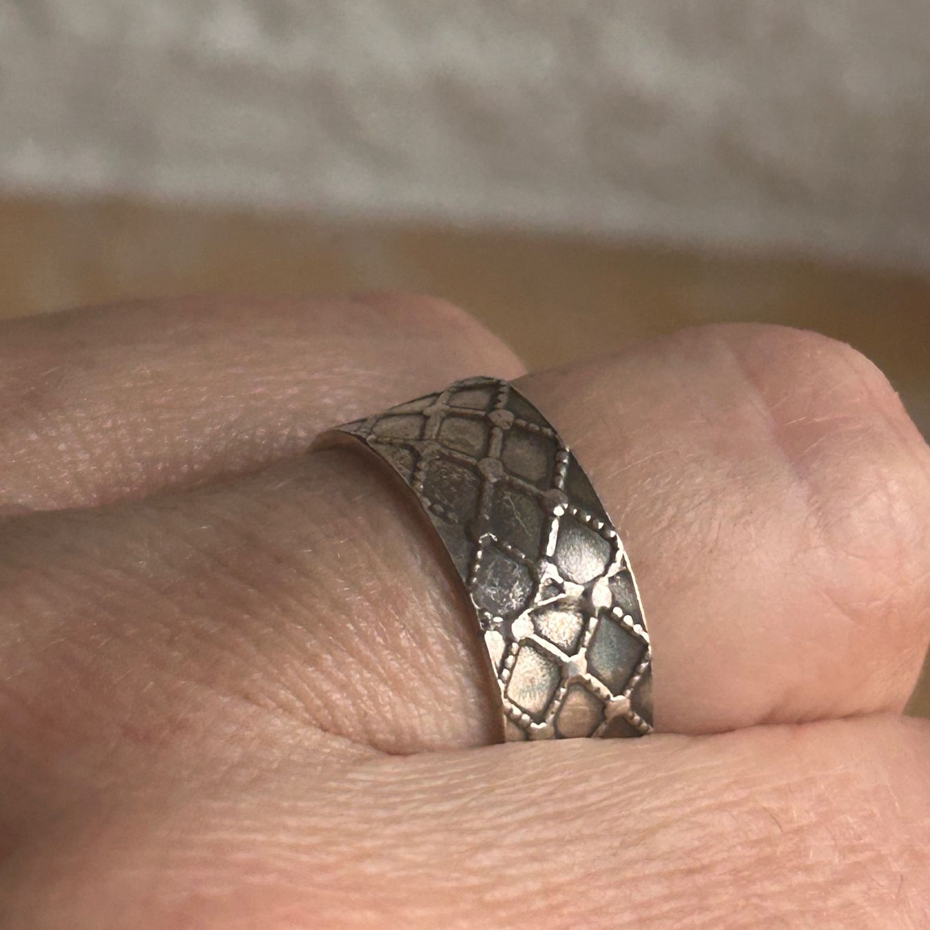 Ringe: Silber Ring RAUTE (Grösse 57) – Gebraucht aus Basel von bellespirit 1