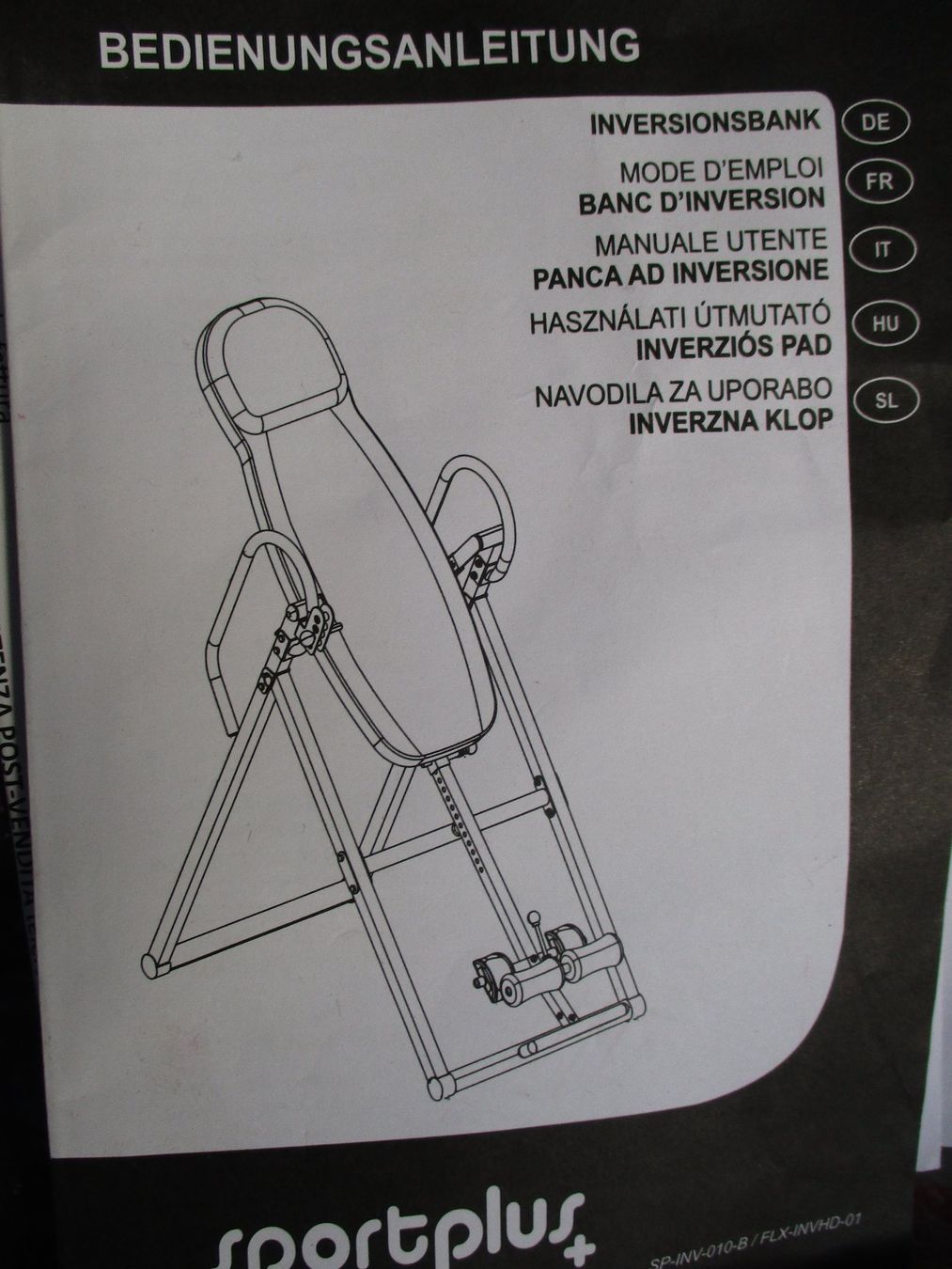 Hometrainer: Banc d'inversion – Neu und originalverpackt aus Cormondrèche von jcg_z58c 1