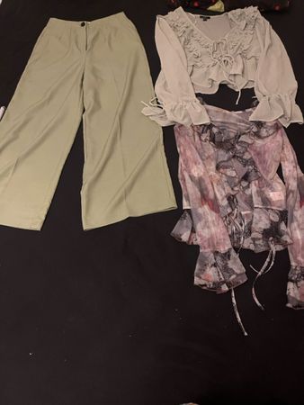 Damen Hosen und Blusen Set Grösse S neuer Zustand