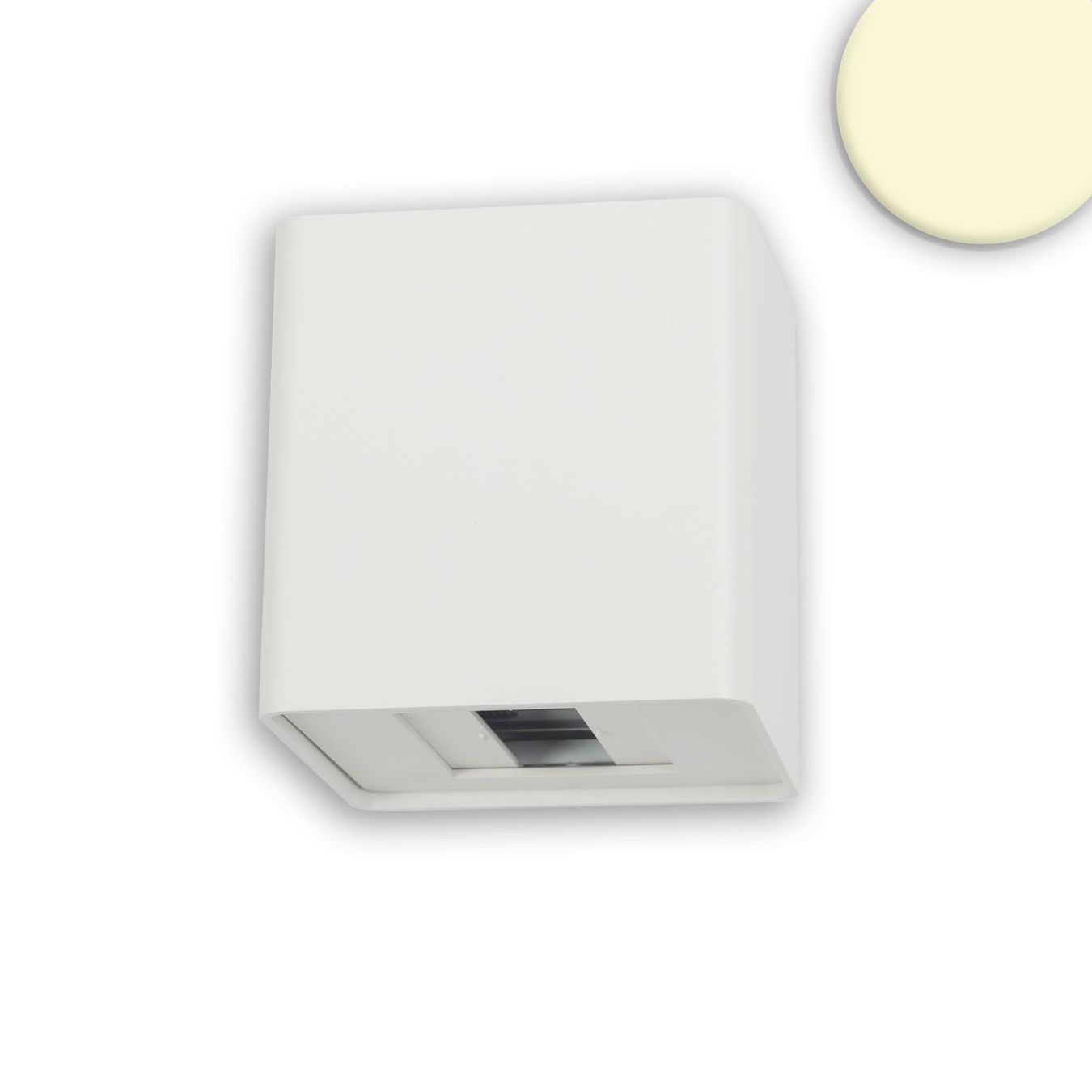 Lampade: LED Aussen Wandleuchte, IP54, Weiss – Nuovo (secondo la descrizione) da Kreuzlingen venduto da Smart-Light