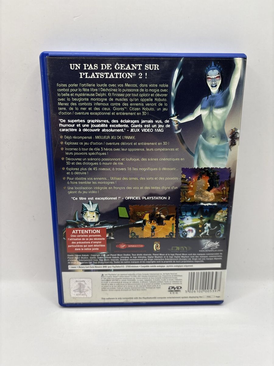 Spiele: Giants Citizen Kabuto PS2 – Gebraucht aus Genève von sho_67qj 1