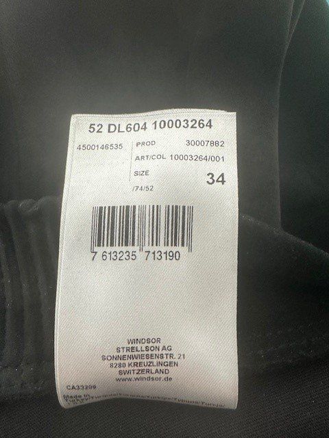 Windsor Pantaloni: Orig. Windsor Wildlederhose, Gr. 34, neu – Nuovo (secondo la descrizione) da Watt venduto da MilaKimba 3